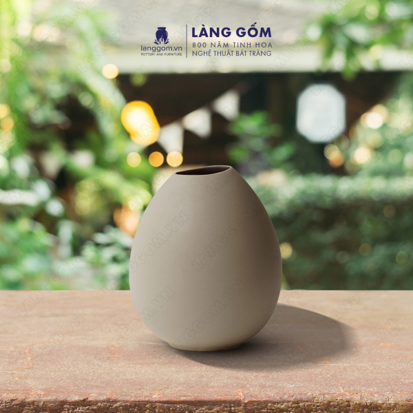 Lọ hoa Men mát miệng chụm