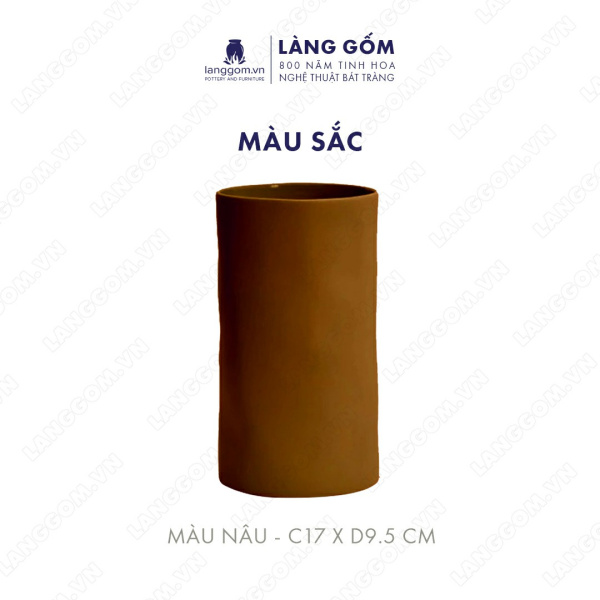 Lọ hoa Men mát giả nặn