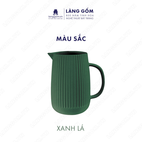 Lọ hoa Men mát dáng bình sữa
