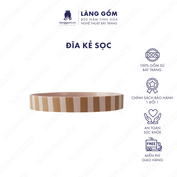 Đĩa kẻ sọc