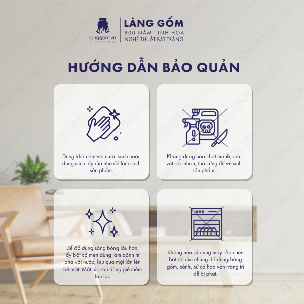 Lọ hoa Men trắng bom thông