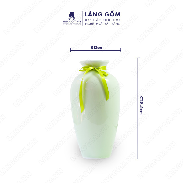 Lọ hoa Men ngọc phích long
