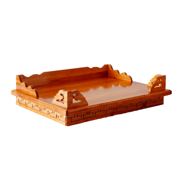 Mâm thờ chạm gỗ xoan 60