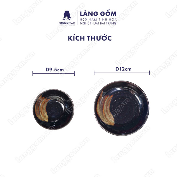 Bộ ấm chén Men hỏa biến Gốc cây - Gốm sứ Bát Tràng